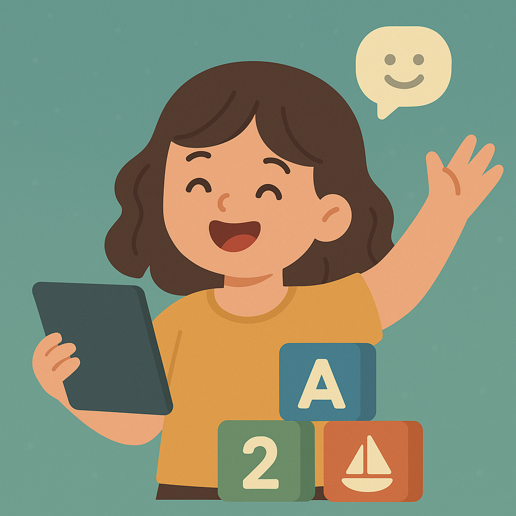 Kids learning and having fun